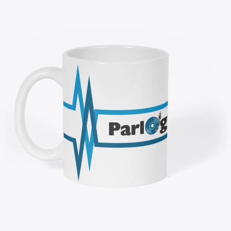 Parlogram Blue Arrows Mug